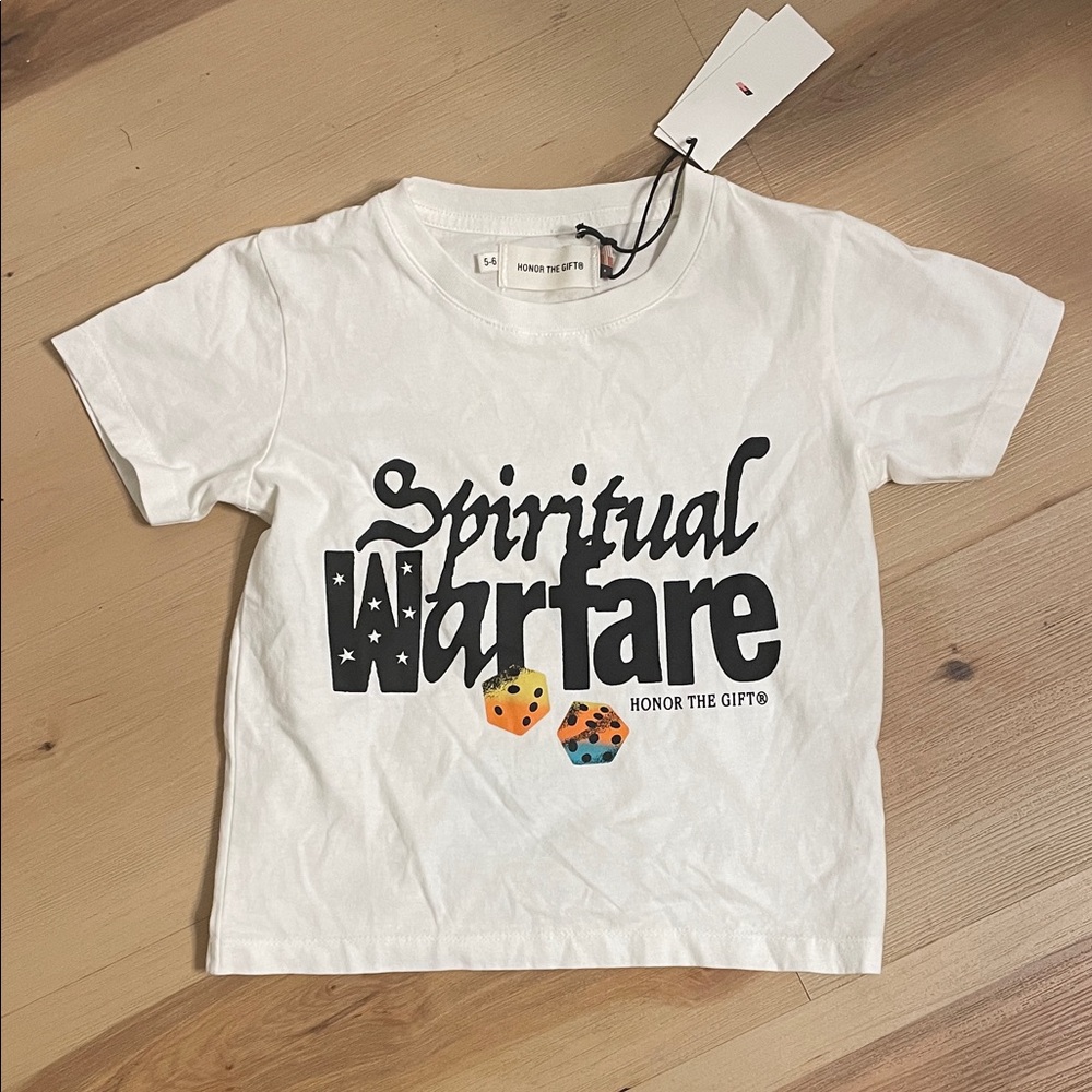 White Kids HONOR THE GIFT T-Shirt